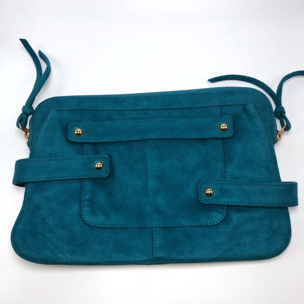 Korto momolu turquoise clutch
